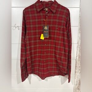 Hawke & Co Red Checkered Men's Shirt